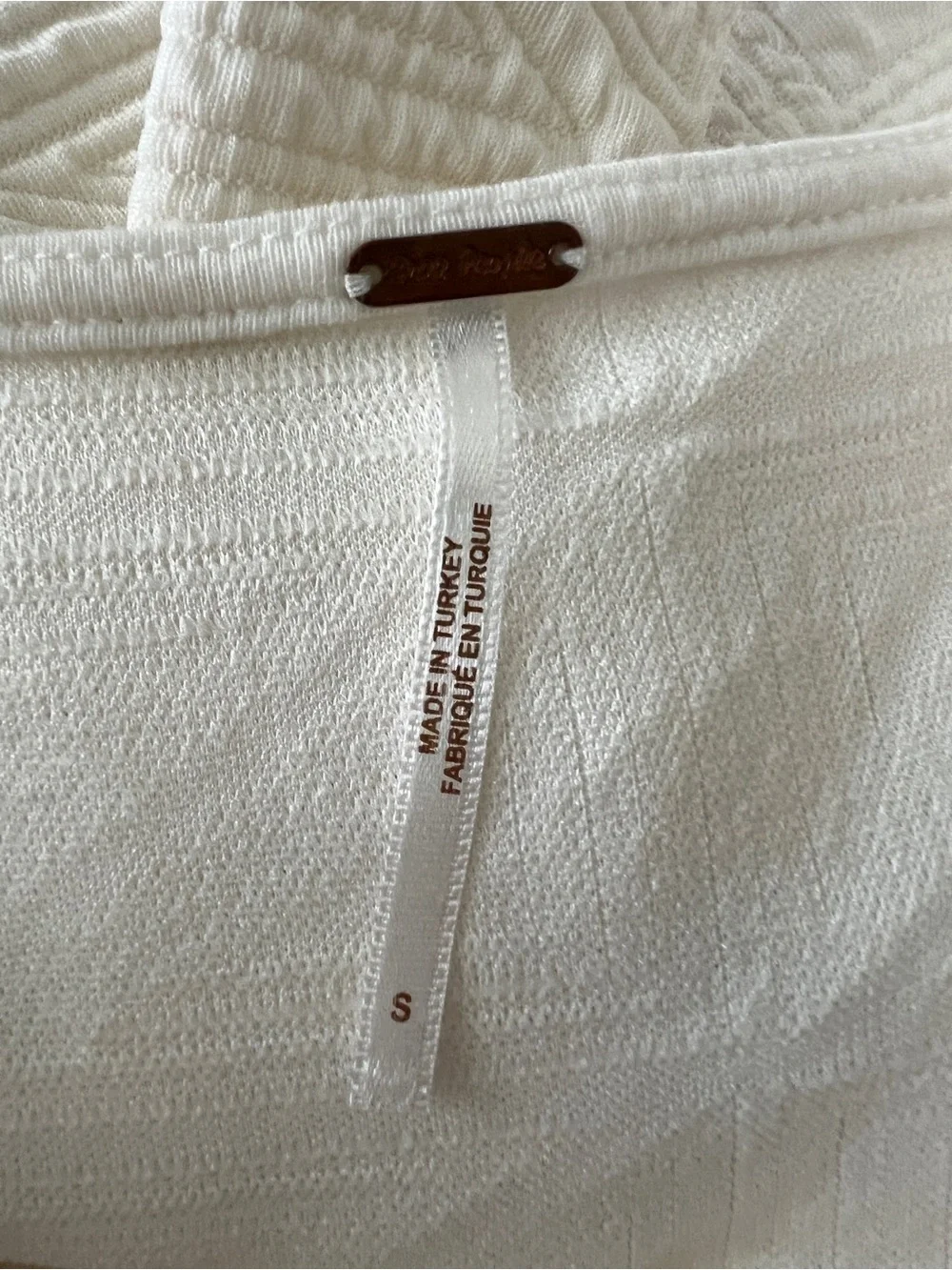 Free People Violet Baby Doll Mini Dress White Puff Sleeve Open Back Small NWOT